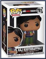 Raj Koothrappali from Big Bang Theory - Pop! Vinyl Figures manufactured by Funko [Front]
