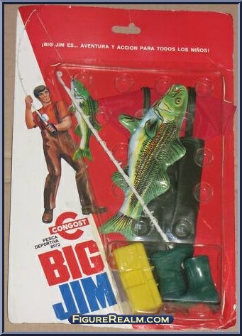 Fisherman (Red Shirt) - Big Jim - Big Jim Outfits: Action Sets - Mattel Action  Figure