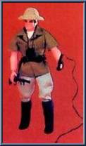 Animal Tamer (Olive Green) from Big Jim - Big Jim Outfits: Action Sets manufactured by Mattel [Loose]