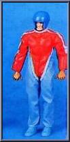 Astronaut (Red, Blue) from Big Jim - Big Jim Outfits: Action Sets manufactured by Mattel [Loose]