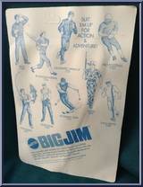 Baseball - Big League (Grey, Yellow) from Big Jim - Big Jim Outfits: Action Sets manufactured by Mattel [Back]