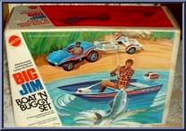 Boat'n Buggy Set from Big Jim - Adventure Vehicles manufactured by Mattel [Front]