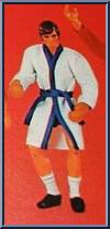Boxer (White Robe) from Big Jim - Big Jim Outfits: Action Sets manufactured by Mattel [Loose]