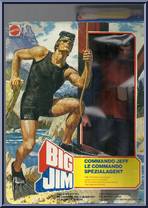 Commando Jeff (Black Hair) from Big Jim - Spy Figures manufactured by Mattel [Front]