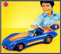 Corvette (Remote Control) from Big Jim - Spy Vehicles manufactured by Mattel [Loose]