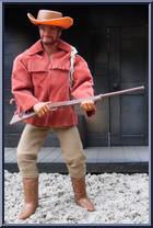 Cowboy (Red Jacket) from Big Jim - Old West Outfits manufactured by Mattel [Loose]
