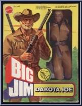 Dakota Joe (Grip Hands) from Big Jim - Old West Figures manufactured by Mattel [Front]