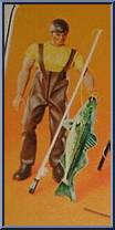 Fisherman (Yellow Shirt) from Big Jim - Big Jim Outfits: Action Sets manufactured by Mattel [Loose]