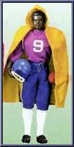 Football (Purple, Blue) from Big Jim - Big Jim Outfits: Action Sets manufactured by Mattel [Loose]