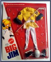 Hockey (Yellow) from Big Jim - Big Jim Outfits: Action Sets manufactured by Mattel [Front]