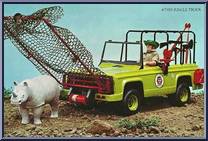 Jungle (Safari) Truck (w/Rhino) Action Figure