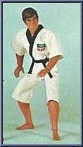 Karate (Blue Trim) from Big Jim - Big Jim Outfits: Olympic manufactured by Mattel [Loose]