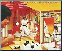 Kung Fu Studio from Big Jim - Adventure Playset manufactured by Mattel [Loose]