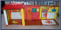 Kung Fu Studio from Big Jim - Adventure Playset manufactured by Mattel [Loose]