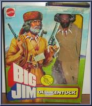 Old Kentuck (Grip Hands) from Big Jim - Old West Figures manufactured by Mattel [Front]