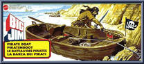 Pirate Boat from Big Jim - Pirate Accessories manufactured by Mattel [Front]