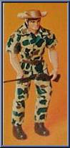Safari Hunter (All Camo) from Big Jim - Big Jim Outfits: Action Sets manufactured by Mattel [Loose]