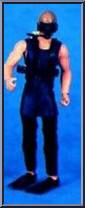 Scuba Diver (Black) from Big Jim - Big Jim Outfits: Action Sets manufactured by Mattel [Loose]