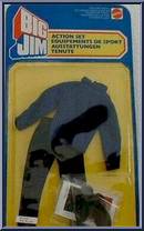 Secret Agent (Blue Sweater, Black Pants) from Big Jim - Big Jim Outfits: Action Sets manufactured by Mattel [Front]