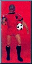Soccer (Red, Black) from Big Jim - Big Jim Outfits: Action Sets manufactured by Mattel [Loose]