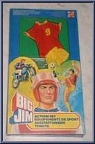 Soccer (Red, Yellow) from Big Jim - Big Jim Outfits: Action Sets manufactured by Mattel [Front]