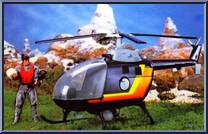 Spy Helicopter from Big Jim - Spy Vehicles manufactured by Mattel [Loose]