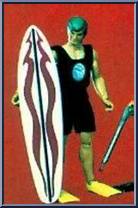 Surfer (Black) from Big Jim - Big Jim Outfits: Action Sets manufactured by Mattel [Loose]