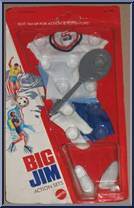 Tennis (White, Blue) from Big Jim - Big Jim Outfits: Action Sets manufactured by Mattel [Front]