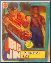 Torpedo Fist (Grip Hands) from Big Jim - P.A.C.K. Figures manufactured by Mattel [Front]