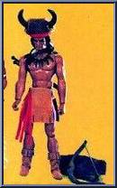 West: Indian Warrior from Big Jim - Old West Outfits manufactured by Mattel [Loose]