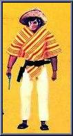 West: Mexican from Big Jim - Old West Outfits manufactured by Mattel [Loose]