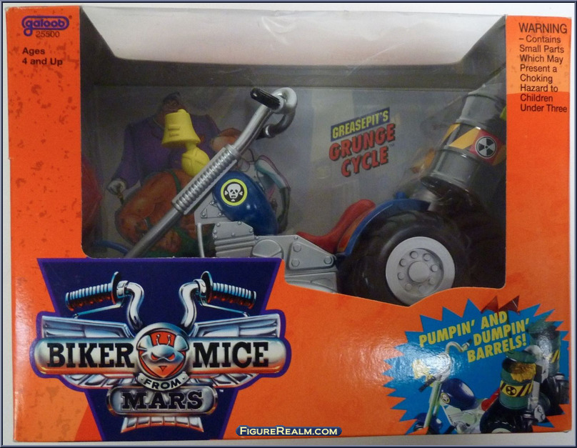 Greasepit's Grunge Cycle - Biker Mice From Mars - Basic Vehicles ...