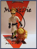 Dr Karbunkle from Biker Mice From Mars - Basic Series manufactured by Galoob [Loose]
