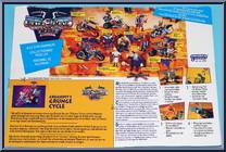 Greasepit's Grunge Cycle from Biker Mice From Mars - Basic Vehicles & Playsets manufactured by Galoob [Back]