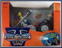 Greasepit's Grunge Cycle from Biker Mice From Mars - Basic Vehicles & Playsets manufactured by Galoob [Front]