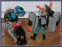 Meteor-Bashin' Throttle from Biker Mice From Mars - Astro Bro's manufactured by Galoob [Loose]