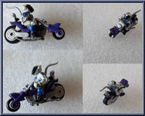 #3 Modo from Biker Mice From Mars - Micro Machines manufactured by Galoob [Loose]