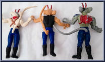 Set from Biker Mice From Mars - Super Bendables manufactured by Galoob [Loose]