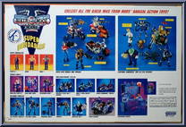 Set from Biker Mice From Mars - Super Bendables manufactured by Galoob [Back]