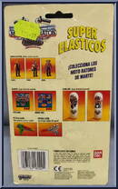 Throttle (Unpainted) from Biker Mice From Mars - Super Bendables manufactured by Galoob [Back]