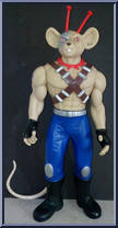 Vinnie from Biker Mice From Mars - Mega Mice manufactured by Galoob [Loose]