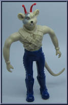 Vinnie (Unpainted) from Biker Mice From Mars - Super Bendables manufactured by Galoob [Loose]