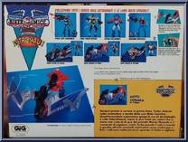 Vinnie's Cosmic Charger from Biker Mice From Mars - Astro Bro's Vehicles manufactured by Galoob [Back]