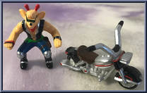 Set from Biker Mice From Mars - Cake Decorations manufactured by Wilton [Loose]