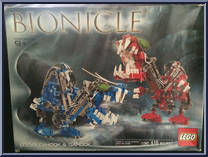 Cahdok and Gahdok from Bionicle - 2002 manufactured by Lego [Front]