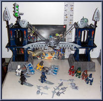 Lava Chamber Gate from Bionicle - 2006 manufactured by Lego [Loose]