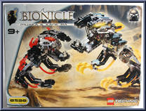 Muaka & Kane-Ra from Bionicle - 2001 manufactured by Lego [Front]