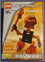 Vakama from Bionicle - 2001 manufactured by Lego [Front]