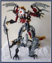 Vezon and Kardas from Bionicle - 2006 manufactured by Lego [Loose]