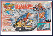M.U.L.E.S. Van from Bionic Six - Accessories manufactured by LJN [Front]
